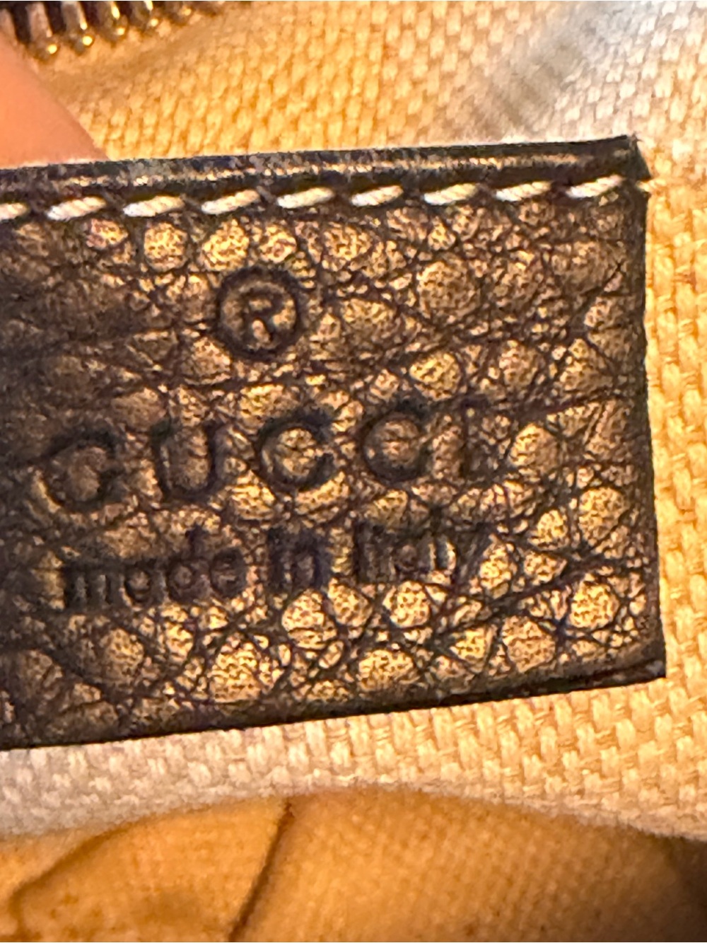 Authentic Gucci Blue leather Soho Disco Crossbody Bag, dust bag - Picture 8 of 12